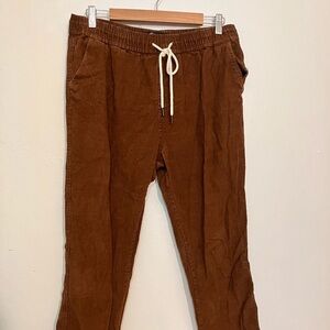 Brooklyn Cloth relaxed fit corduroy jogger Large